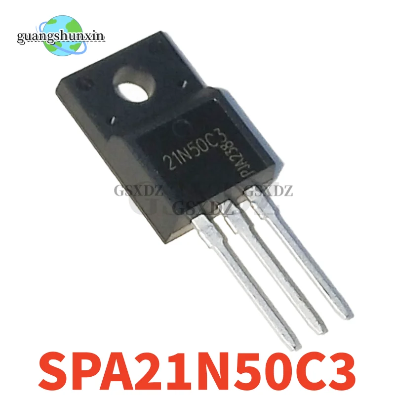 TO-220F MOSFET 귣,   , 21N50C3, SPA21N50C3, 10 